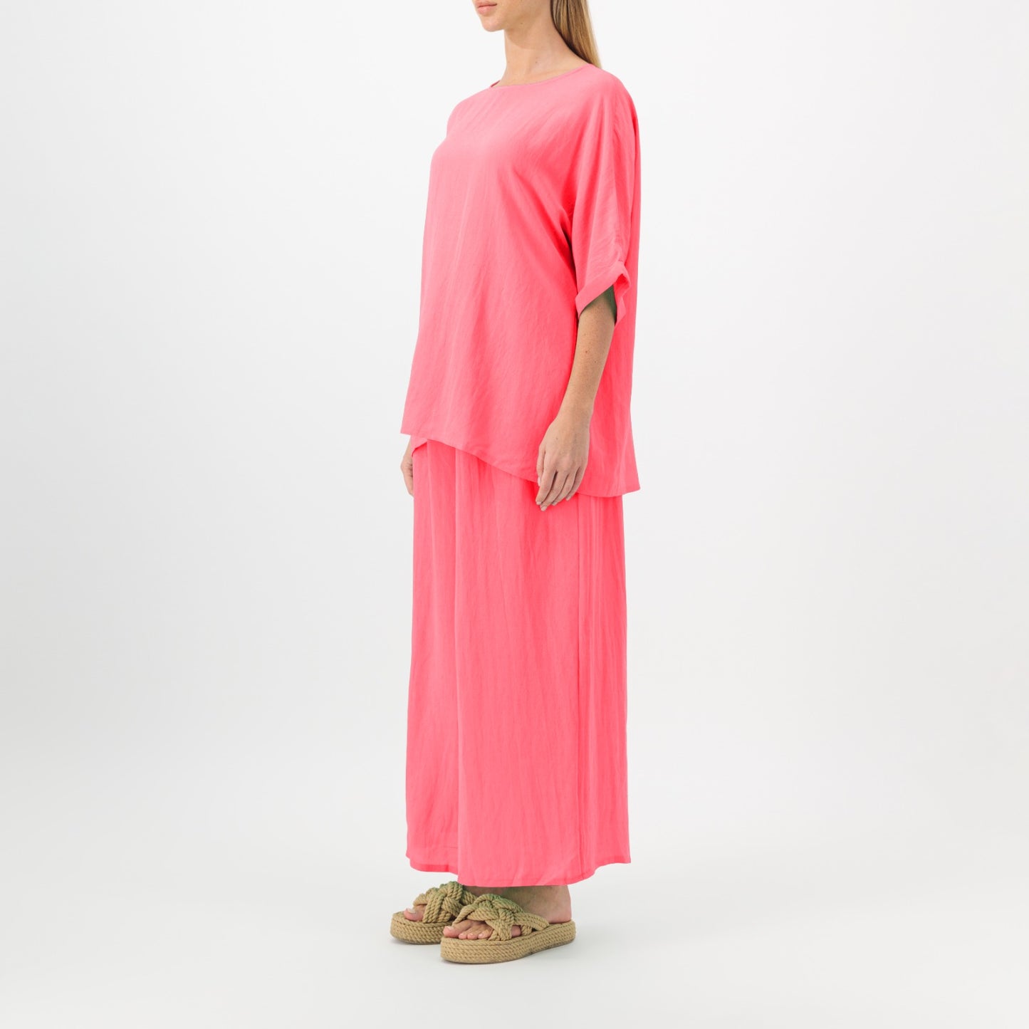  Pink Peach | All Day Casual Set of 2  - Comfortable style in attractive colors -arabian outfit - casual setcasual set - all day outfits - closet fashion store