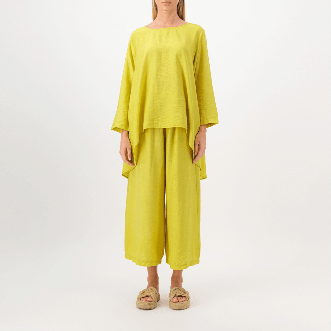 Summer Yellow Set Outfit - All Day Closet Set of 2  - Comfortable style in attractive colors - arabian outfit - casual setcasual set - all day outfits - closet fashion store
