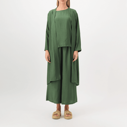 Outfit Green Set of 3 - All Day closet  - Comfortable style in attractive colors - arabian outfit - casual setcasual set - all day outfits - closet fashion store
