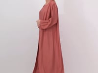 Abaya Kimono | Peach | All Day Closet