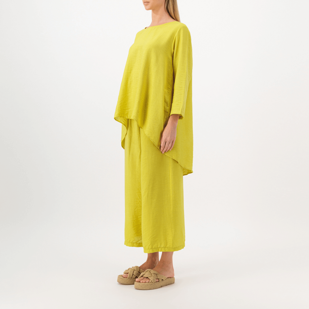 Summer Yellow Set Outfit - All Day Closet Set of 2  - Comfortable style in attractive colors - arabian outfit - casual setcasual set - all day outfits - closet fashion store
