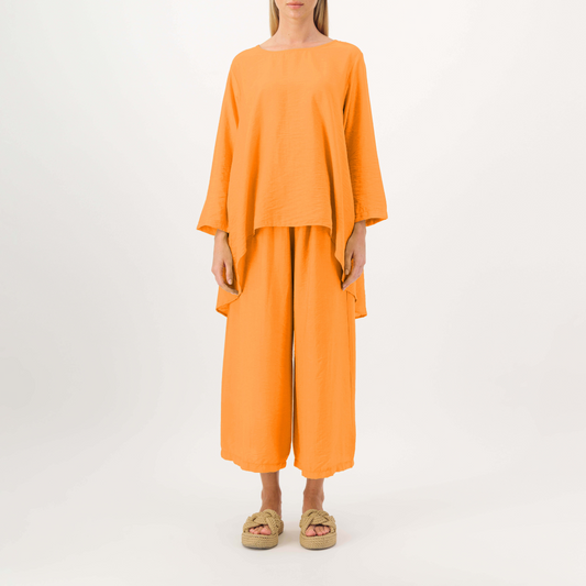 The Orange Set outfit - All Day Closet  - Comfortable style in attractive colors- arabian outfit - casual setcasual set - all day outfits - closet fashion store