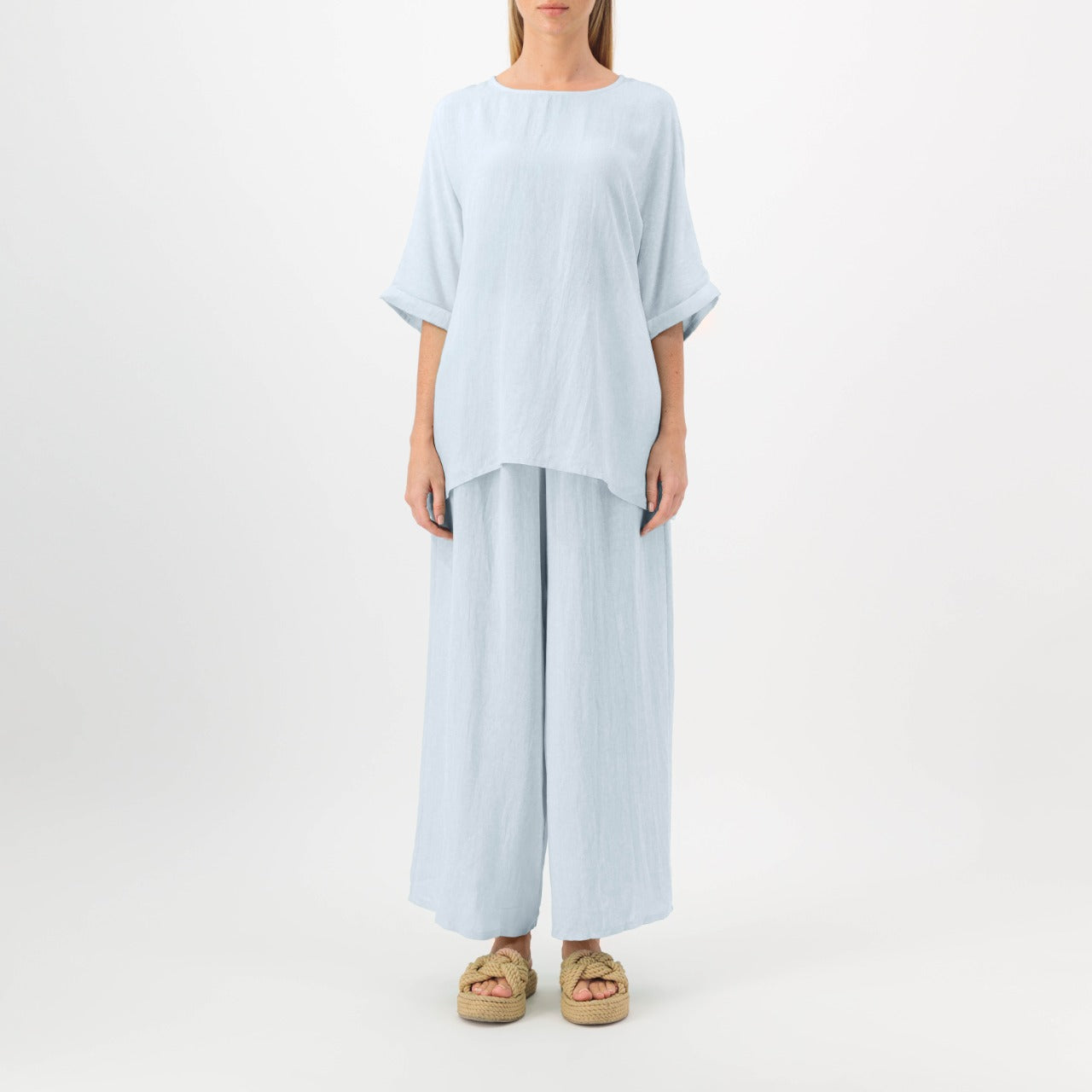 All Day Casual Set of 2- Sky Blue Outfit - Comfortable style in attractive colors - arabian outfit - casual setcasual set - all day outfits - closet fashion store