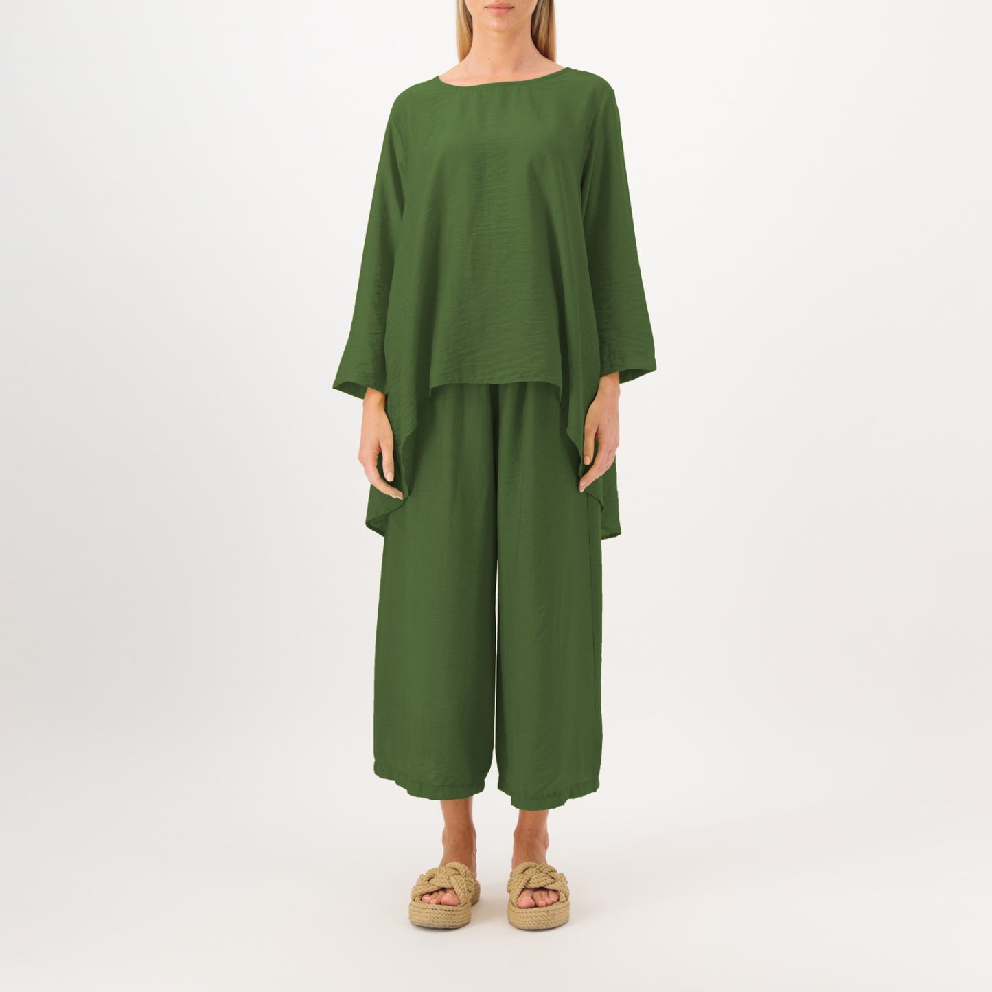 Jungle Green | All Day Closet Set of 2 - Comfortable style in attractive colors -arabian outfit - casual setcasual set - all day outfits - closet fashion store